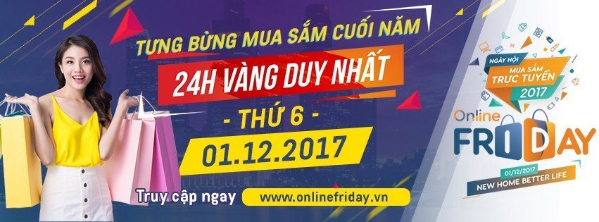 Ngày hội giảm giá Online Friday