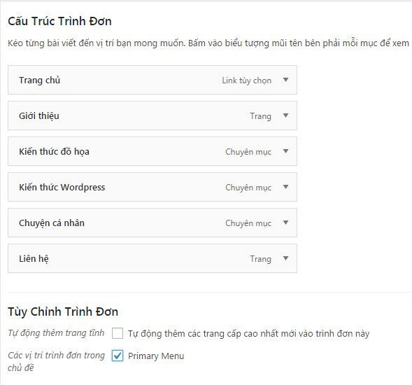 Hướng dẫn cài đặt và tùy chỉnh giao diện wordpress