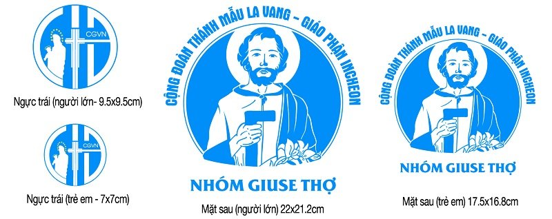 Logo Công giáo - Nhóm Giuse Thợ - Giáo phận Incheon