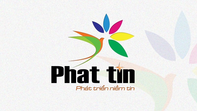 Logo xưởng in phun khổ lớn Phát Tín