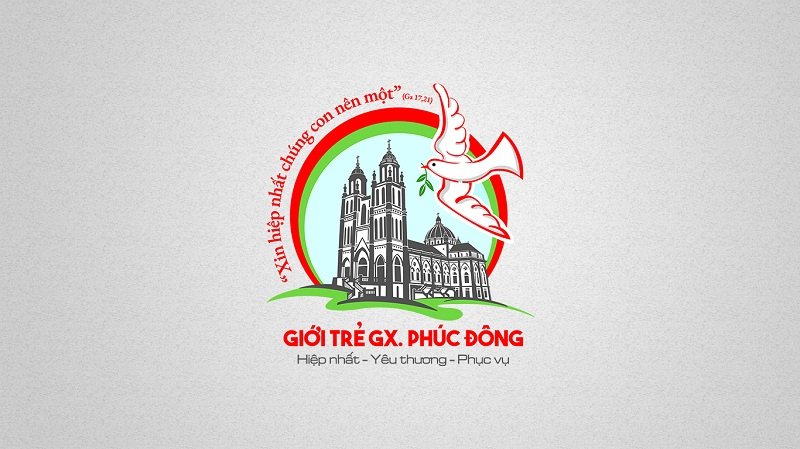 Logo Công giáo - Giới trẻ Giáo xứ Phúc Đông 3