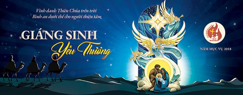 Phông sân khấu Giáng Sinh 2017