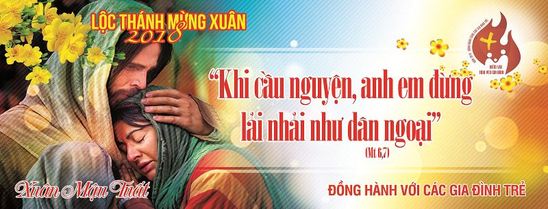 Lộc Thánh Mừng Xuân 2018 - mẫu 1