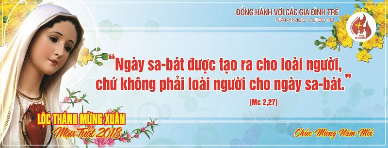 Lộc Thánh Mừng Xuân 2018 - mẫu 8