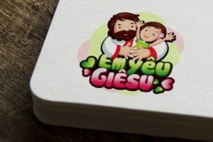 Giuseart.com - Logo Công giáo - Em yêu Giêsu