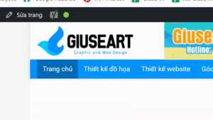 Giuseart.com - Tạo vệt sáng lướt qua logo website