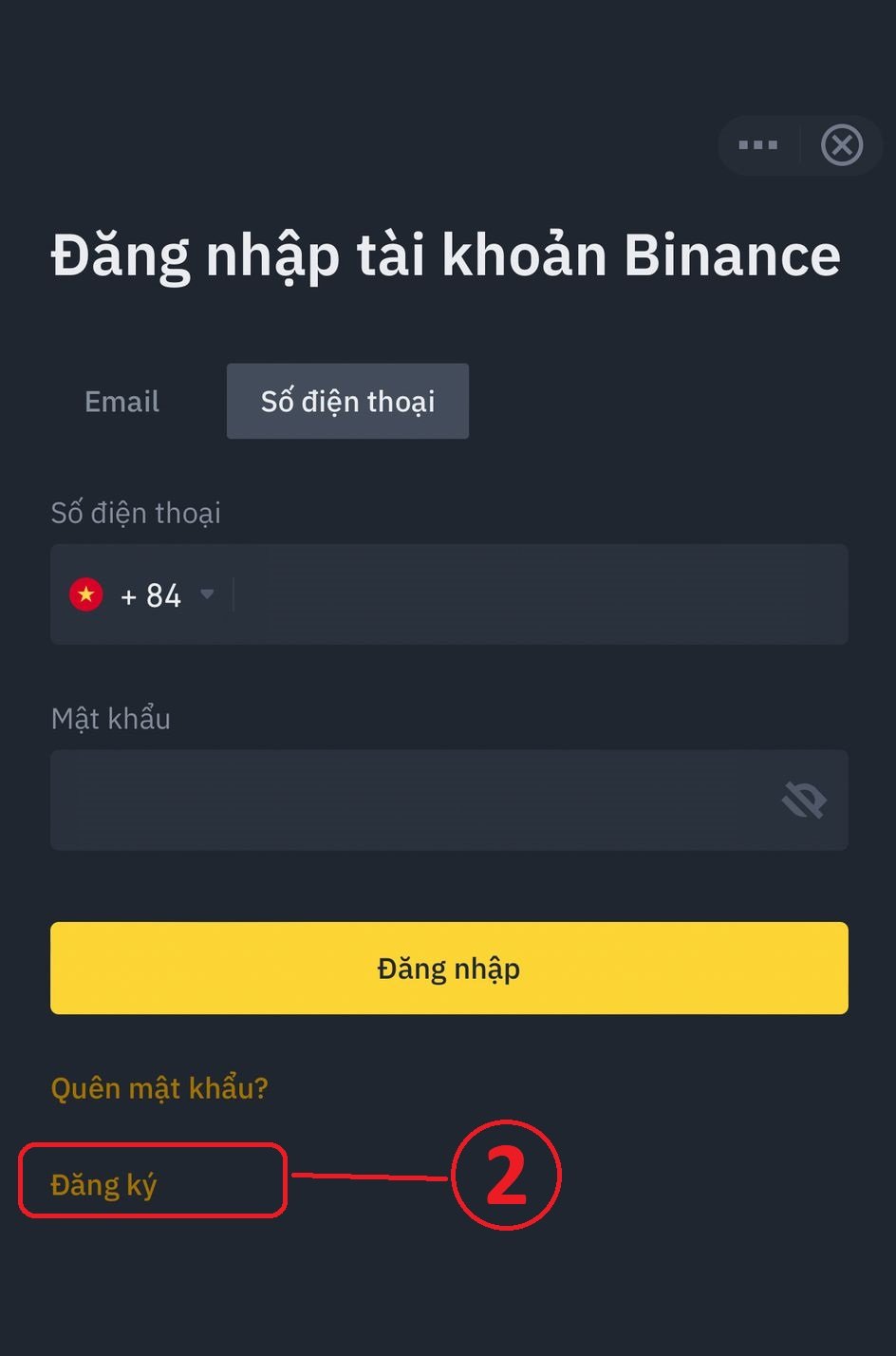 Giuseart.com - Tạo tài khoản Binance