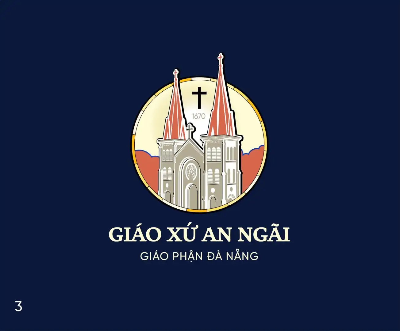 Giuseart.com - Mẫu logo Giáo xứ An Ngải