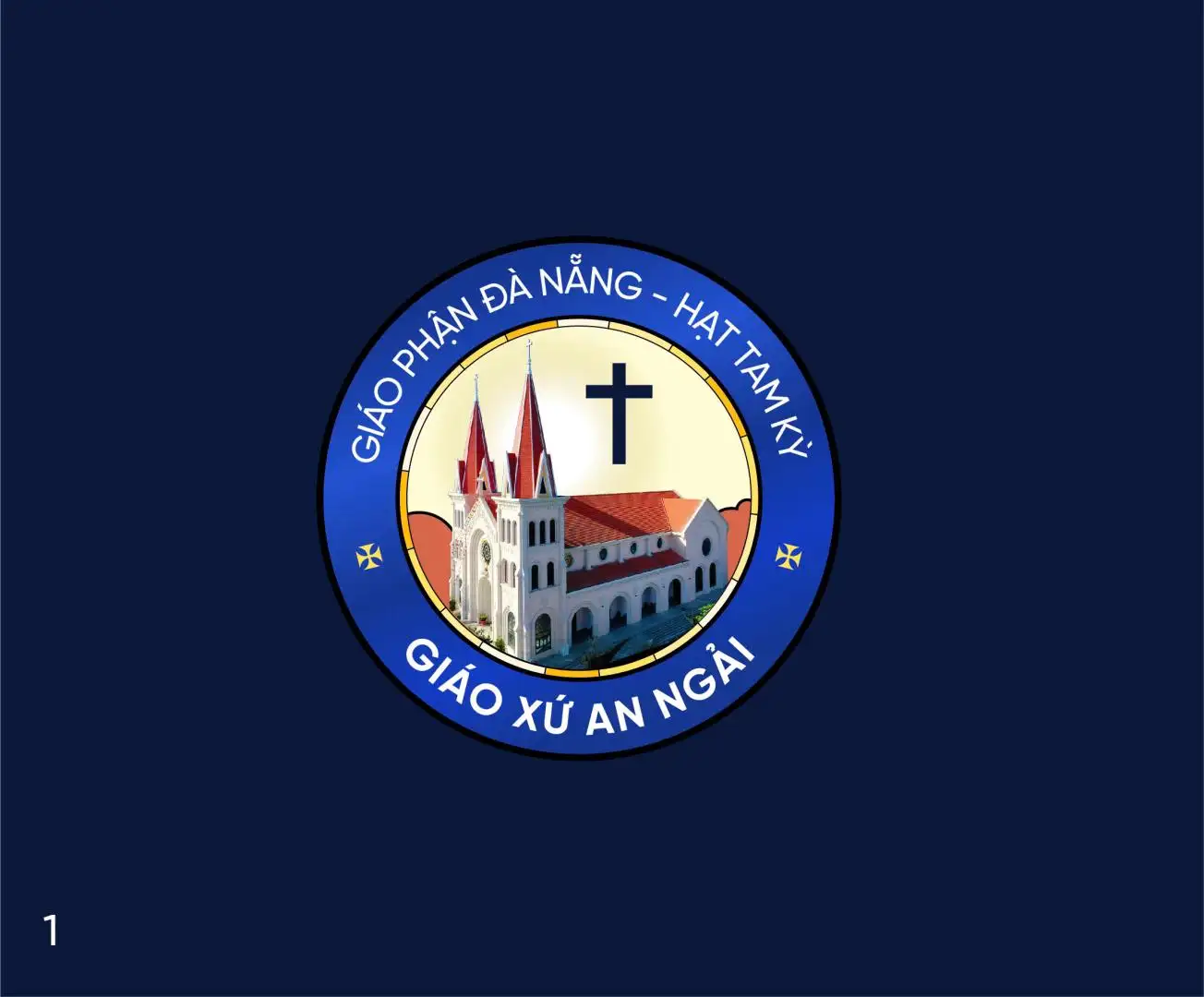Giuseart.com - Mẫu logo Giáo xứ An Ngải