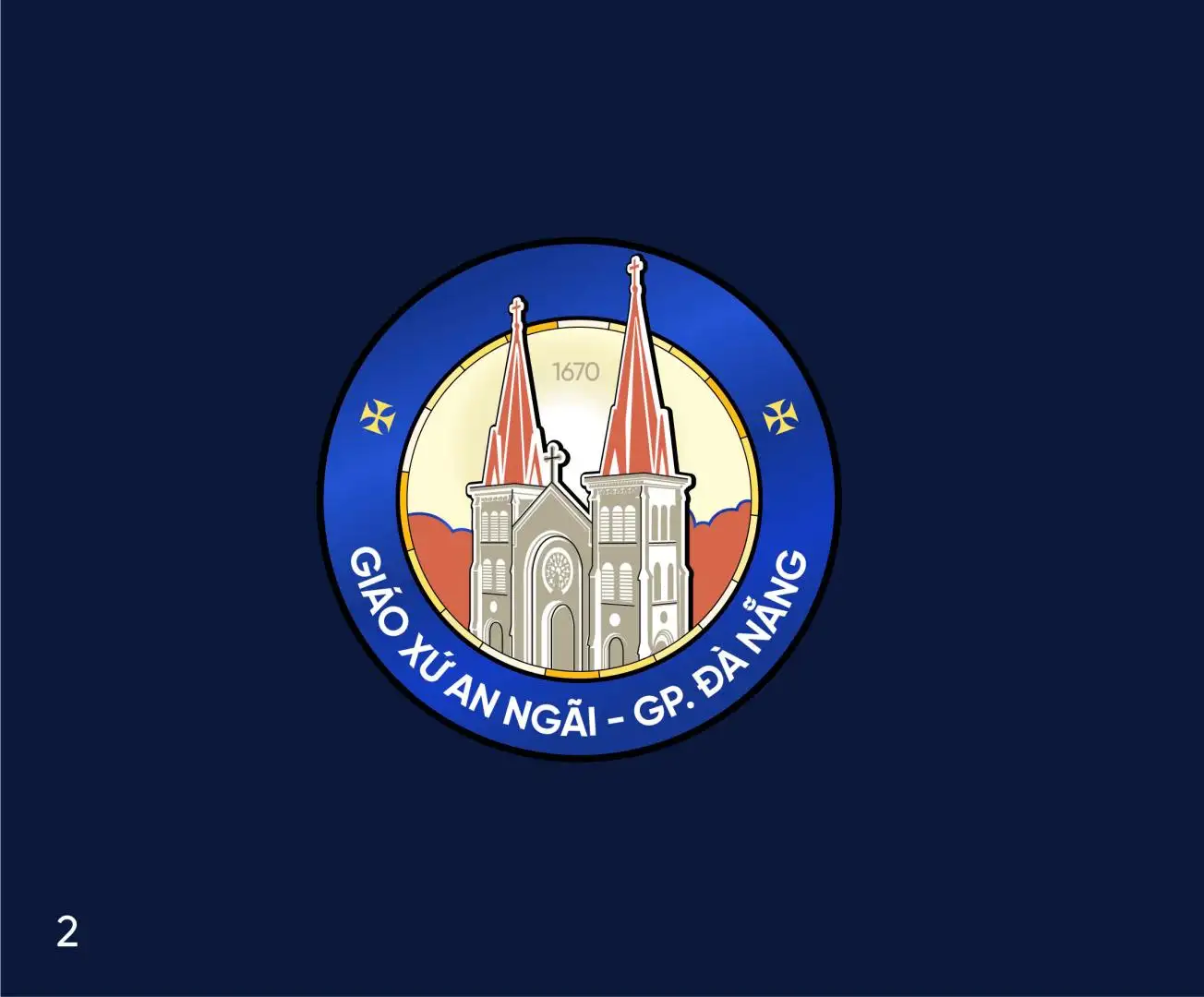 Giuseart.com - Mẫu logo Giáo xứ An Ngải