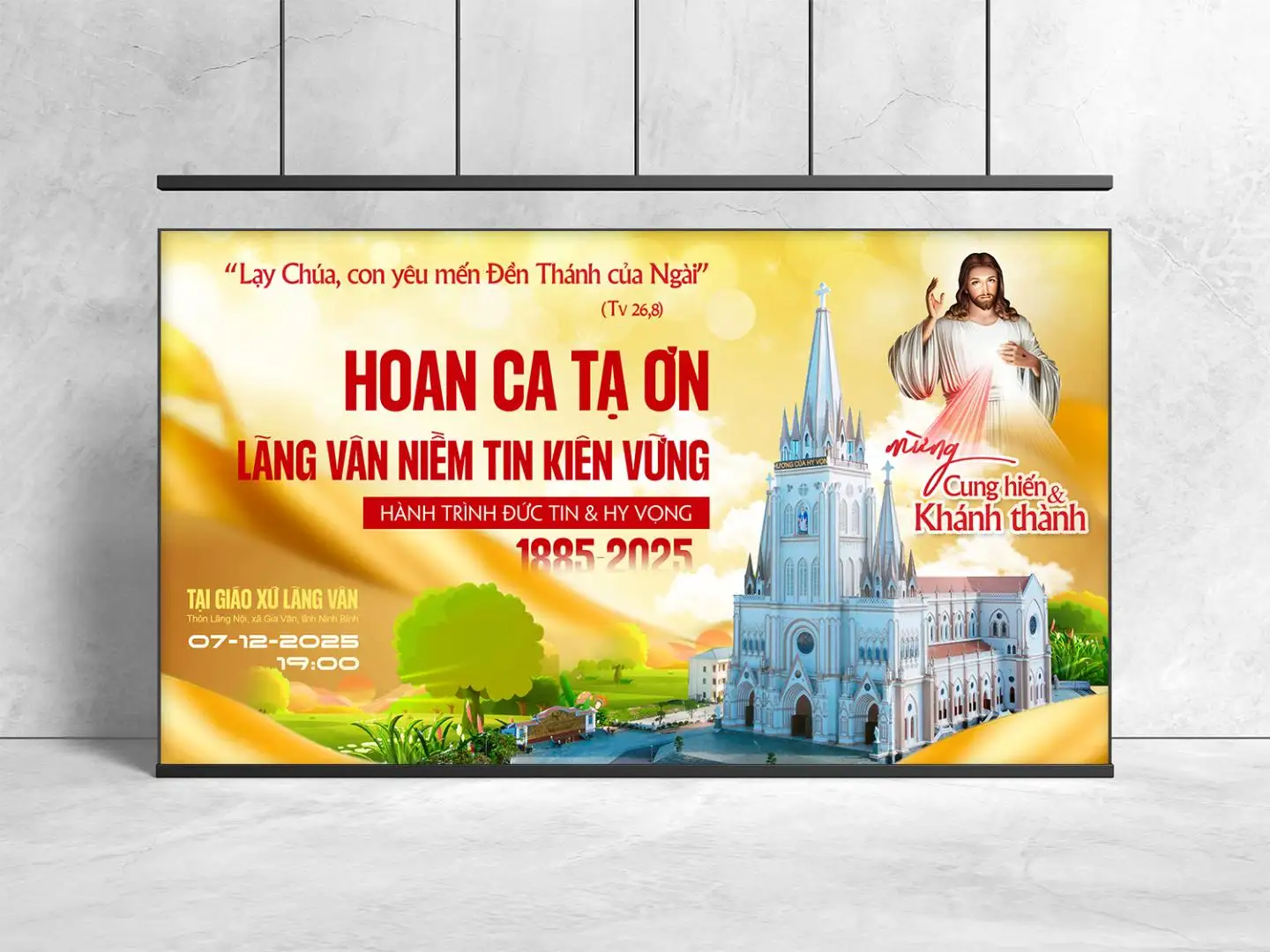 Giuseart.com - Phông sân khấu Hoan ca tạ ơn