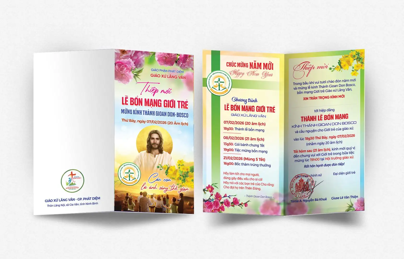 Giuseart.com - Thiệp mời bổn mạng giới trẻ