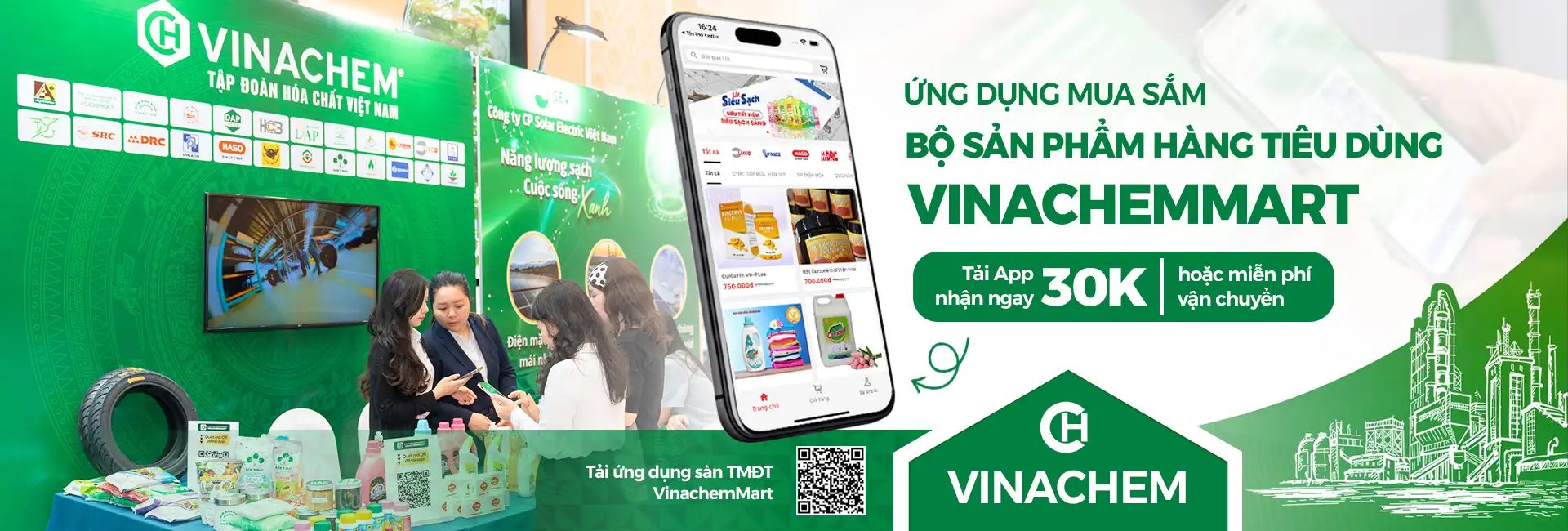 Giuseart.com - Thiết kế banner tập đoàn Vinachem