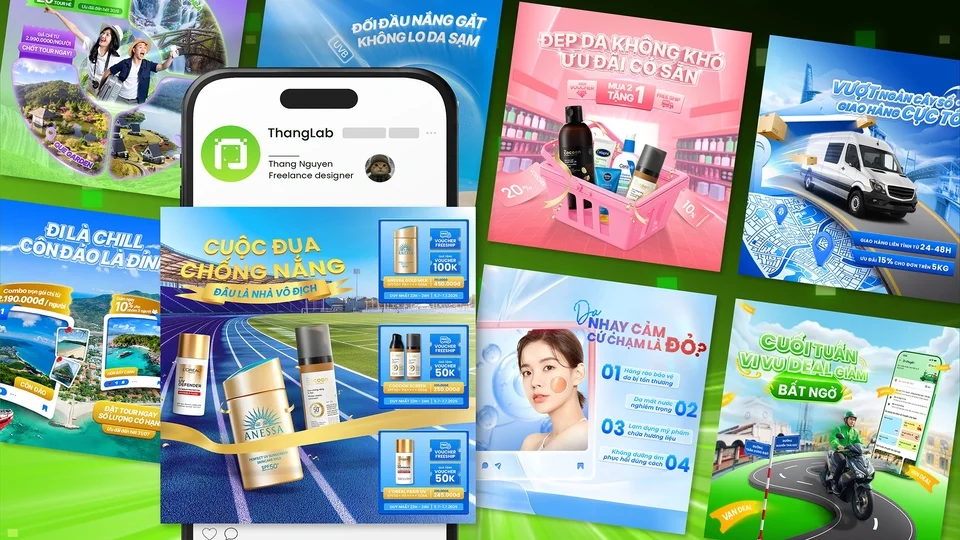 Giuseart.com - thiết kế poster khai trương