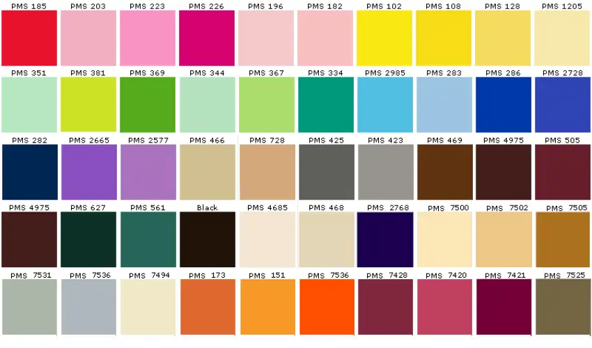 Giuseart.com - Chọn màu Pantone in ấn