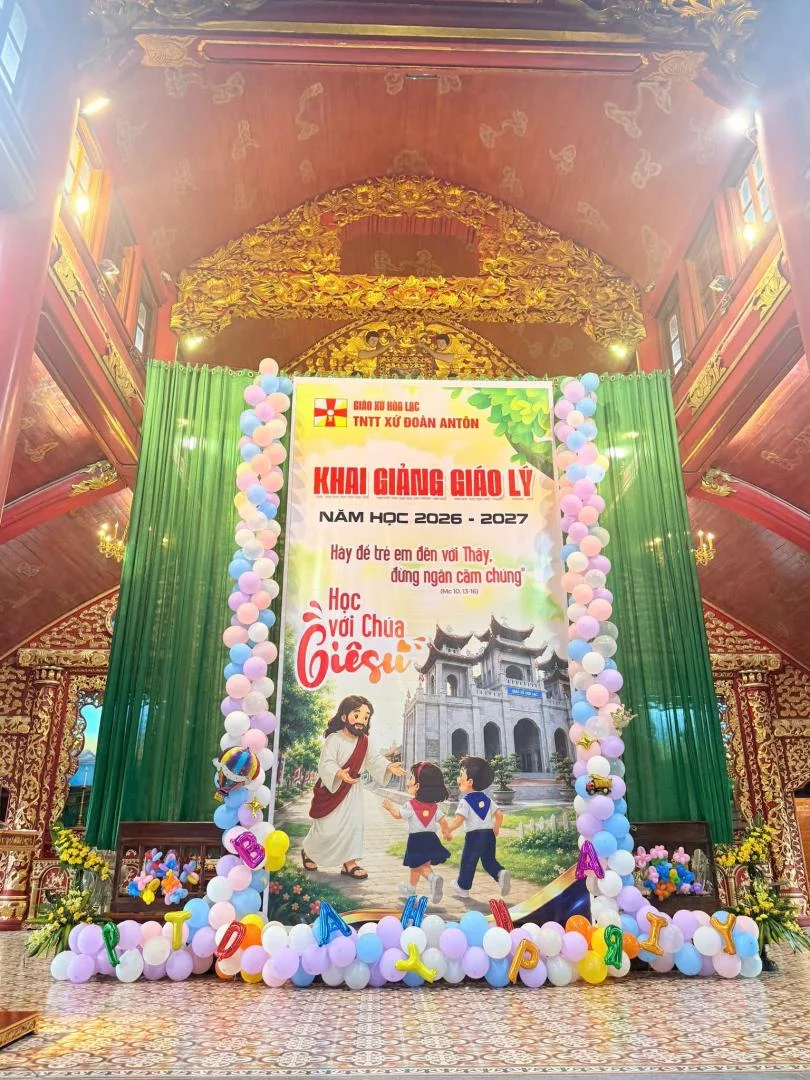 Giuseart.com - Phông khai giảng giáo lý